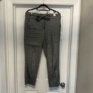Grey Loft Marisa style dress pants. Tie waist. Size 8